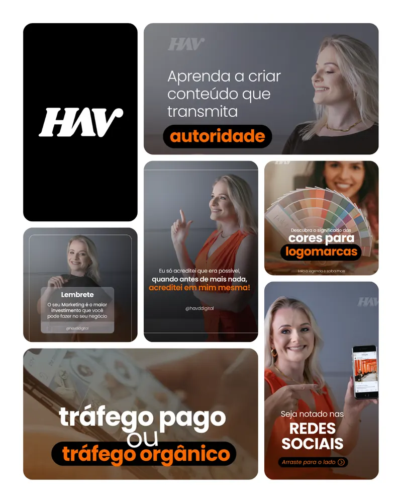Posts criados para a HAV Digital